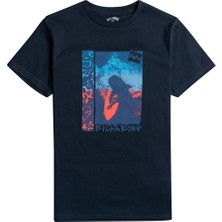 Billabong Occy Retro Ss Boy Erkek Çocuk Mavi Tişört