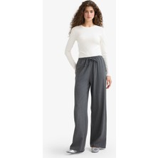 DeFacto Wide Leg Normal Bel Standart Boy Pantolon C1428AX25AU