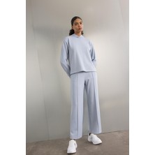 DeFacto Sporcu Jogger İnce Eşofman Altı Basic Düz Standart Fit Geniş Paça Skuba Dalgıç Kumaş A5628AX24AU