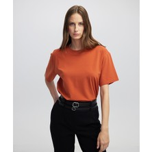 Bisiklet Yaka Basic Tişört IW6250070080054