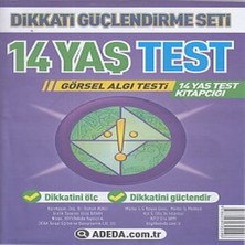 Adeda Yayıncılık Dikkati Güçlendirme Seti 14 Yaş Test