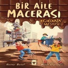 Timaş Çocuk Eğlenceli Tasarımlı Bir Aile Macerası - Çikolata Meselesi Kitabı 64 Sayfa