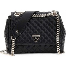 Guess Everlee Siyah Kadın Çapraz Askılı Çanta HWQG8679210