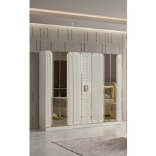 Merlin Mdf 6 Kapaklı Dolap