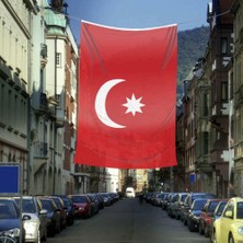 Asilmeydan Son Imparatorluk Osmanlı Devleti Bayrağı - 17 Eski Türk Devletleri Bayrağı - 4X6MT Bayrak