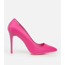 Hotiç Kadın Deri Pembe Stiletto