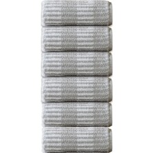 Özdilek Striscai 50X90 cm El-Yüz Havlusu 6'lı Kahverengi