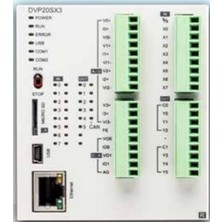 Delta DVP20SX311R ,8D4A/12R Ethernet Canopen Plc Cpu Modül