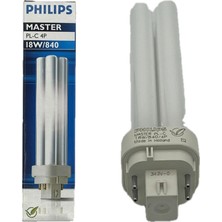 Master Pl-C 18W 840 4 Pinli Ampul Plc 4000K