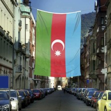 Asilmeydan Azerbaycan Cumhuriyeti Bayrağı -400X600 cm -4x6 Metre Bayrak