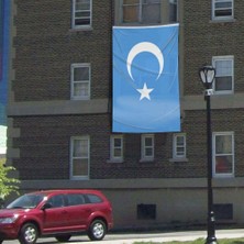 Asilmeydan Doğu Türkistan Bayrağı Raşel Bayrak (300X450CM)