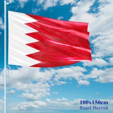Asilmeydan Bahreyn Bayrağı Raşel Kumaş 100 x 150 cm