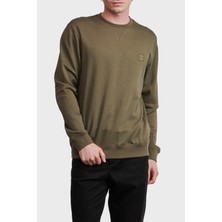Boss % 100 Pamuklu Regular Fit Bisiklet Yaka Sweat Erkek Sweat 50509323 342
