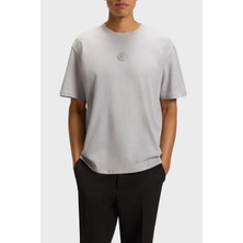 Boss % 100 Pamuk Relaxed Fit Bisiklet Yaka Logolu T Shirt Erkek T Shirt 50544316 054