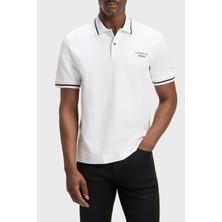 Boss Logolu % 100 Pamuk Regular Fit Düğmeli Polo Yaka T Shirt Erkek Polo Yaka T Shirt 50543257 100