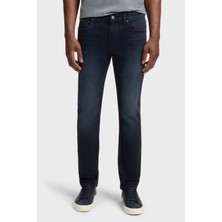 Boss Pamuklu Slim Fit Normal Bel Dar Paça Jeans Erkek Kot Pantolon 50544927 412