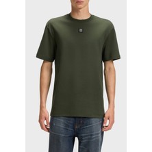 Hugo Logolu Bisiklet Yaka % 100 Pamuk Regular Fit T Shirt Erkek T Shirt 50505201 309