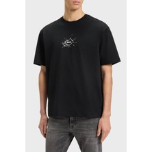 Boss % 100 Pamuk Relaxed Fit Bisiklet Yaka Logolu T Shirt Erkek T Shirt 50546370 001