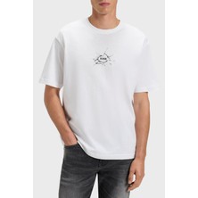 Boss % 100 Pamuk Relaxed Fit Bisiklet Yaka Logolu T Shirt Erkek T Shirt 50546370 100