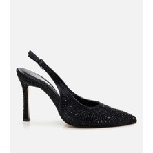 Hotiç Kadın Siyah Abiye Stiletto