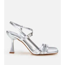 Hotiç Kadın Lame Abiye Topuklu Sandalet