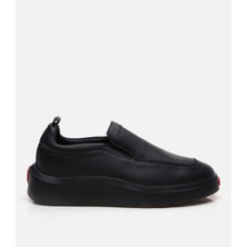 Hotiç Erkek Deri Siyah Günlük Ayakkabı