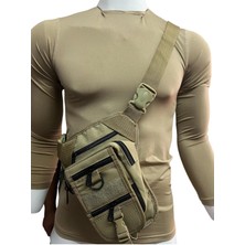 Kapsamlı Bölmeli Siyah Taşıma Çantası, Bel ve Bacak Için Çok Amaçlı Tasarım