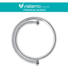Valtemo 60 cm Çelik Krom Batarya Duş Seti Bağlantı Hortumu VS-206