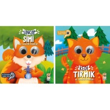 Sincap Simi + Kedi Tırmık Bu Kocaman Gözler Kimin Hareketli Kitaplar 2'li Set