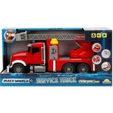 Nessiworld 3326 Maxx Wheels Sesli ve Işıklı Itfaiye Araçları -Sunman