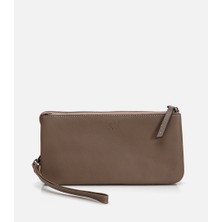 Hotiç Erkek Deri Bej El Çantası