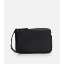 Erkek Deri Siyah El Çantası