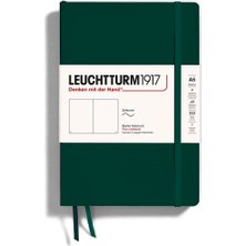 Leuchttrum 1917 Medium(A5) Yumuşak Kapak, Noktalı, 123 Numaralandırılmış Sayfa Defter Forest Green 367269
