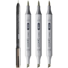 Copic Ciao 4'lü Shade Set - Light Warm Grey