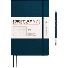 LEUCHTTURM1917 2025 Colors Orta Boy (A5), Yumuşak Kapak, 123 Sayfa, Noktalı Defter Deep Sea 372205