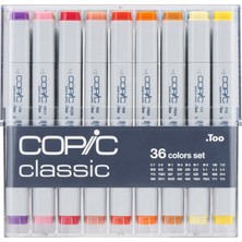 Copic Basic Çift Uçlu 36'lı Çizim Kalemi Seti C