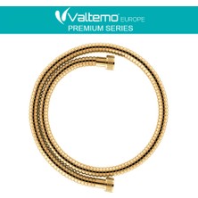 Valtemo 60 cm Gold - Altın - Sarı Batarya Duş Seti Bağlantı Hortumu VS-216