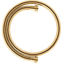 Valtemo 60 cm Gold - Altın - Sarı Batarya Duş Seti Bağlantı Hortumu VS-216
