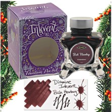 Diamine Inkvent Purple Collection Şişe Mürekkep 50ML Bah Humbug