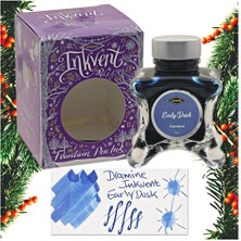 Diamine Inkvent Purple Collection Şişe Mürekkep 50ML Early Dusk