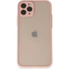 iPhone 11 Pro Kılıf Montreal Silikon Kapak - Pembe