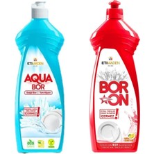 Aquabor Elde Bulaşık 650 ml + Boron Sıvı Elde Bulaşık 650 ml