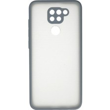 Xiaomi Redmi Note 9 Kılıf Montreal Silikon Kapak - Gri