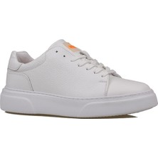Lufian Beyaz Tommy Erkek Deri Sneaker
