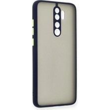 Xiaomi Redmi Note 8 Pro Kılıf Montreal Silikon Kapak - Lacivert