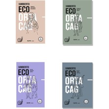 Umberto Eco Ortaçağ Set 4 Kitap Ciltli