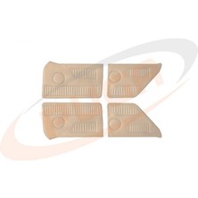 PUGA-PG-KID028 - Kapı Dosemesı Takım Bej Duz Renault 12 Ts - Stw