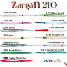 Han Fish Zargan 21 cm 30 gr Su Üstü Maket Yem Z-7220 Tropical Pink Limited