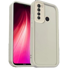 Xiaomi Redmi Note 8 Kılıf Viera Silikon - Krem