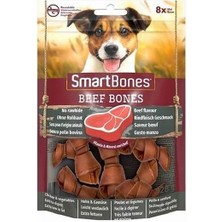 Smart Bones Sığır Etli Mini Düğüm Kemik Köpek Ödül Maması 8 Li 12